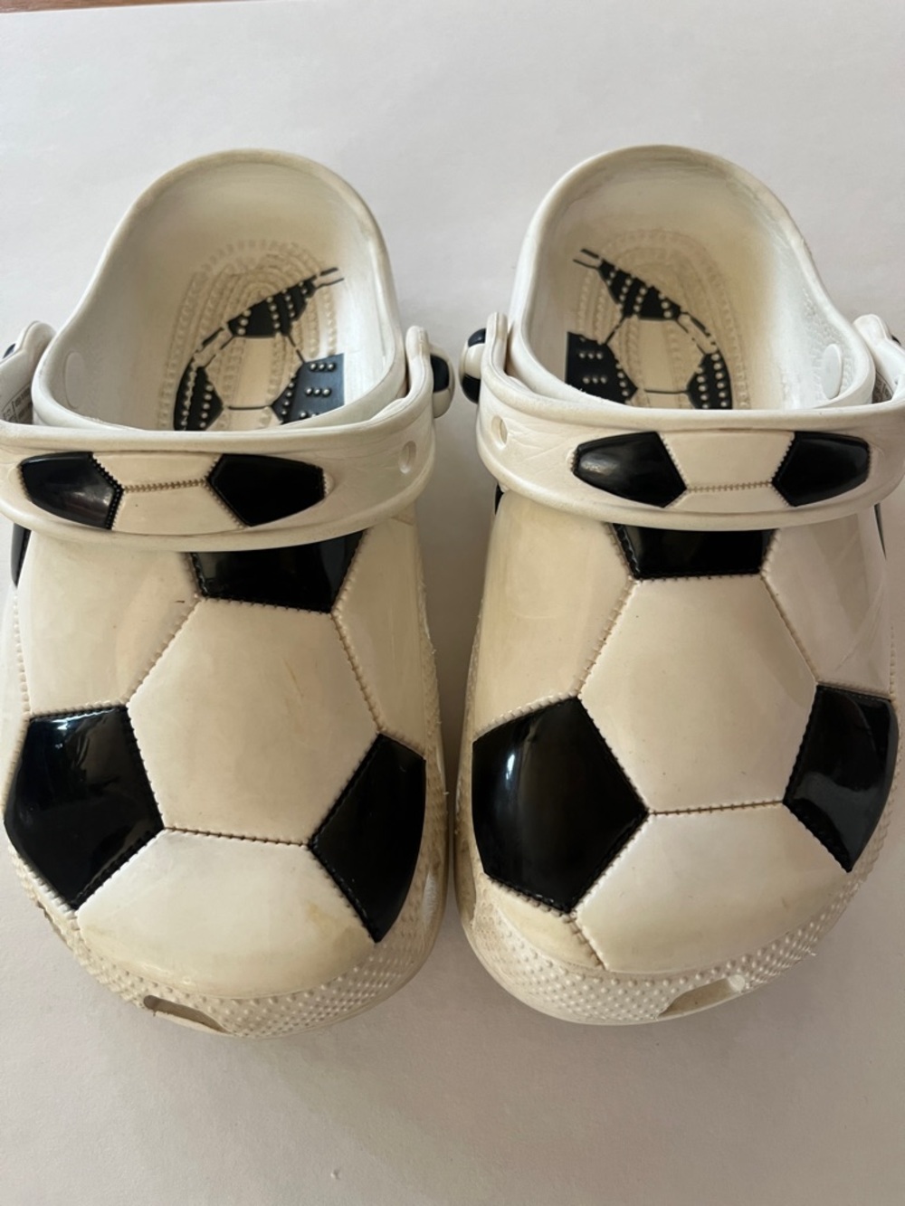 Kids soccer Crocs youth size 1 kids Crocs soccer slip on shoe size one kids